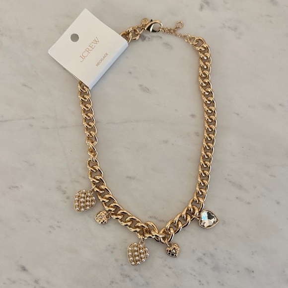 J.Crew Jewelry - ❤️ J.Crew Heart Charm Necklace